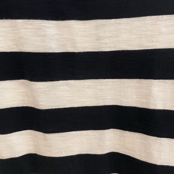 Banana Republic NWT Navy & White Stripe Tee Shirt Dress. Size XS - Picture 2 of 7